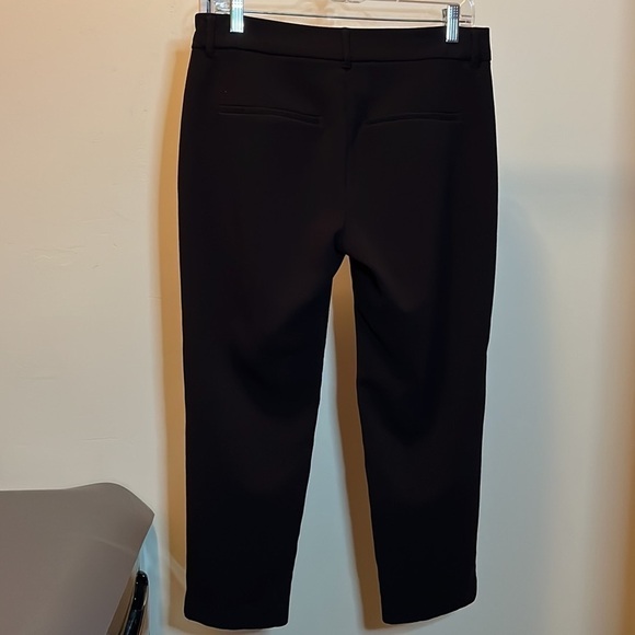 đť…şOld Navy Womens Cropped Front Side Pocket Pants Black Size 6 - Picture 4 of 9